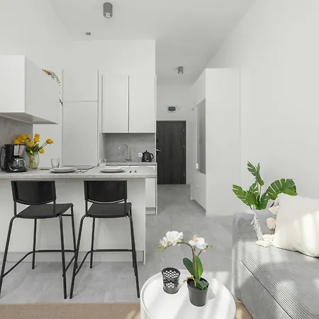 Comfortable Studio With Parking In By Renters Апартаменты Щецин